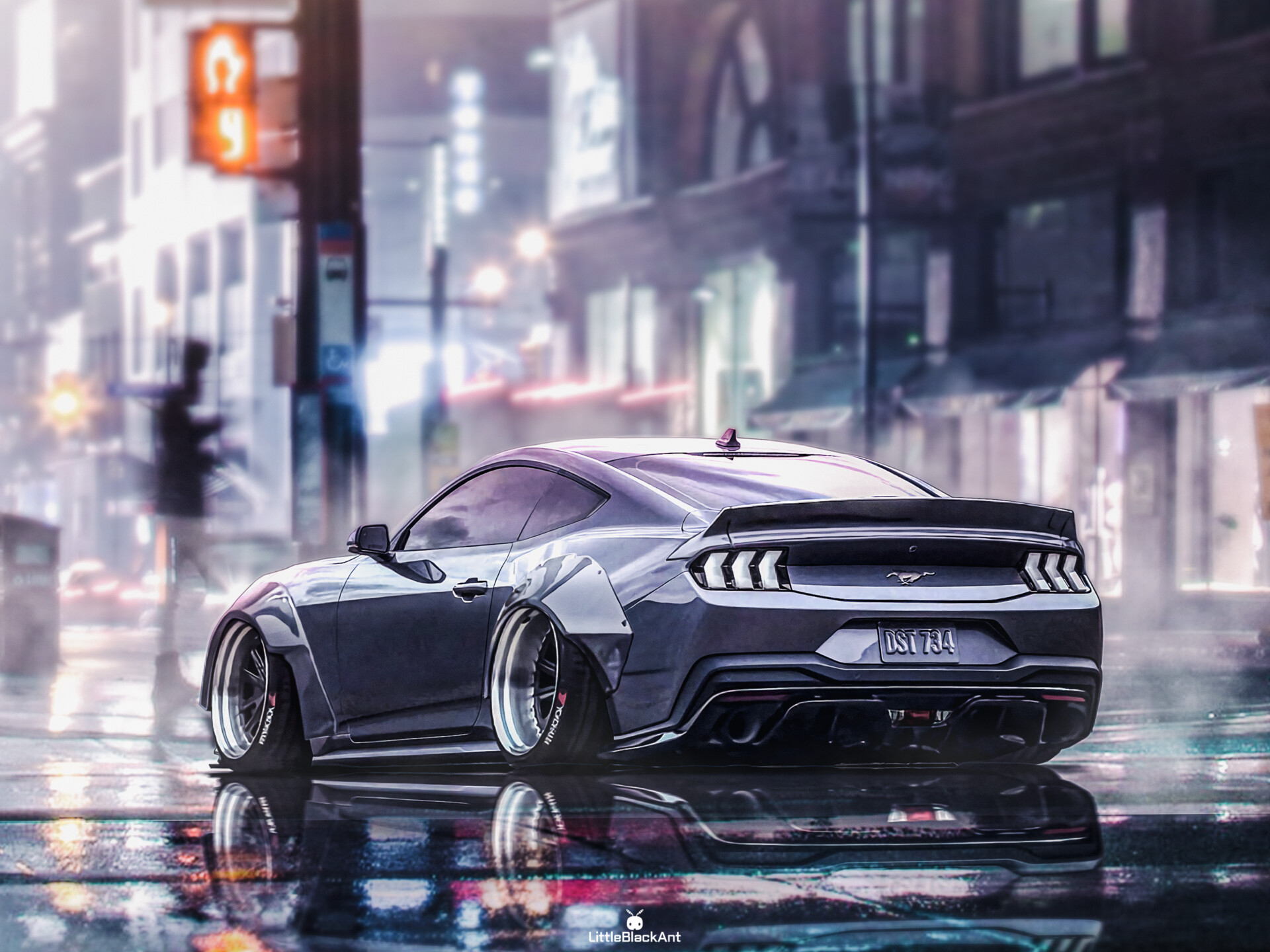 ArtStation Ford Mustang 2024 (S650) Widebody kit