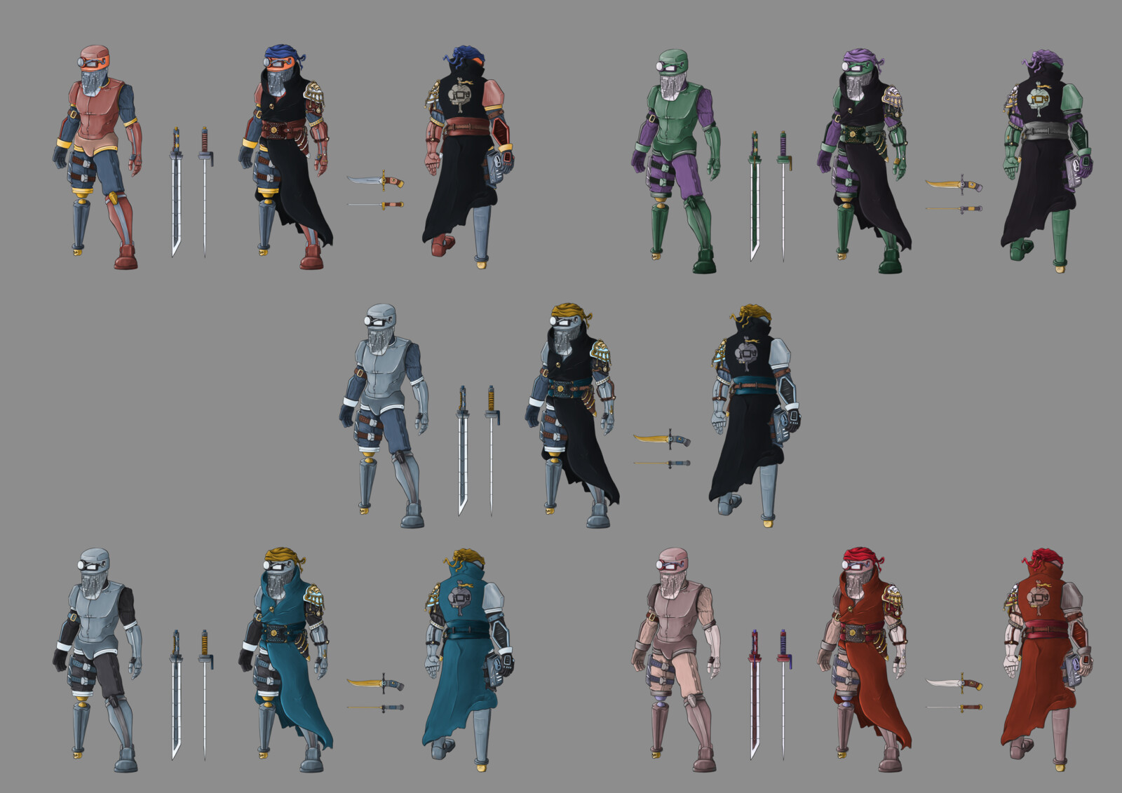 Exploration of keycolors