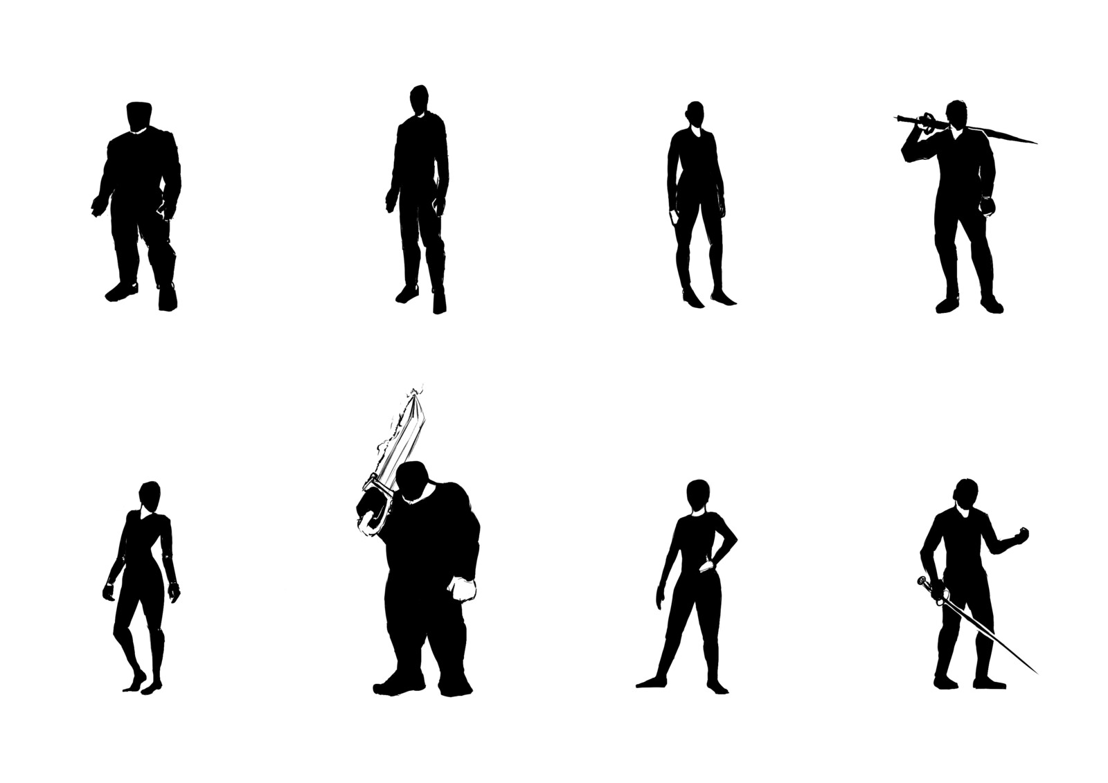 Basic silhouttes