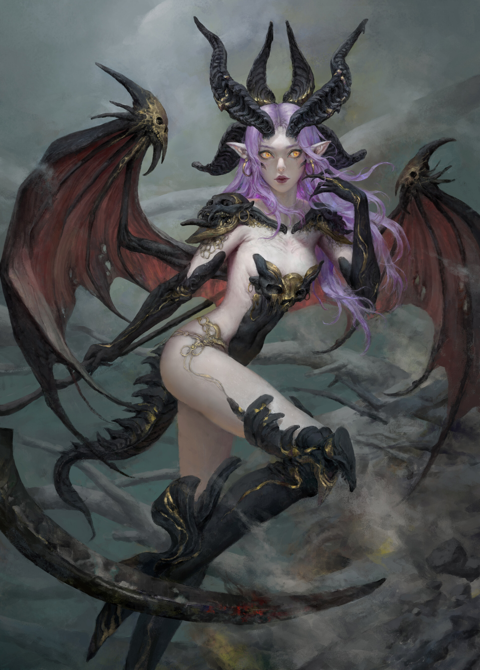 Female <b>Demon</b>.