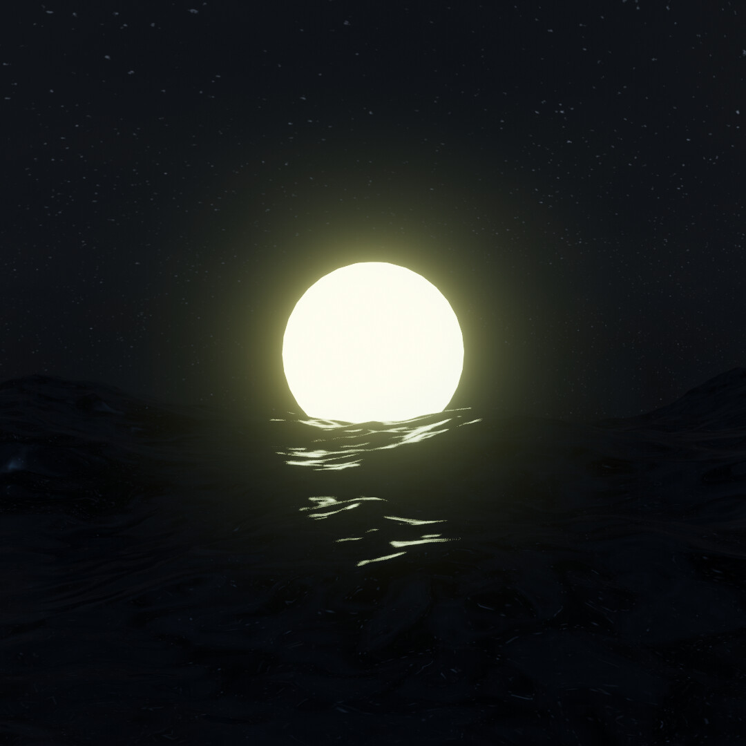 ArtStation - moon