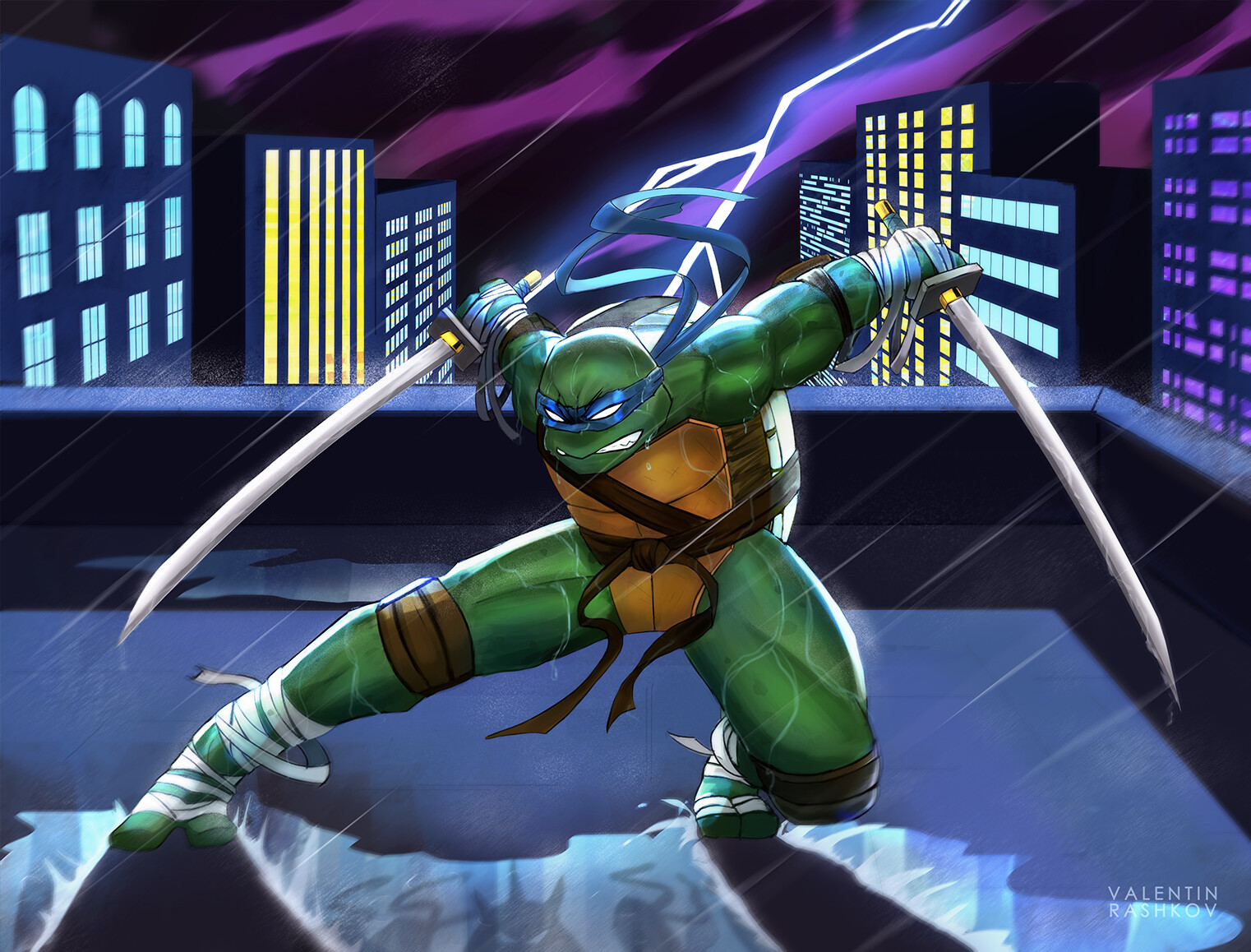 ArtStation Leonardo TMNT 2003, 56 OFF brunofuga.adv.br
