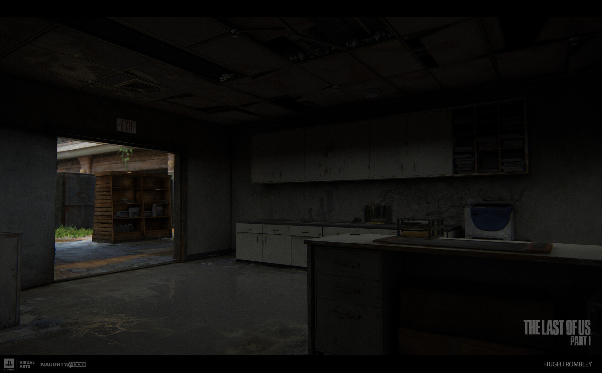 ArtStation - The Last of Us: Part 1 Hunter City Financial Plaza