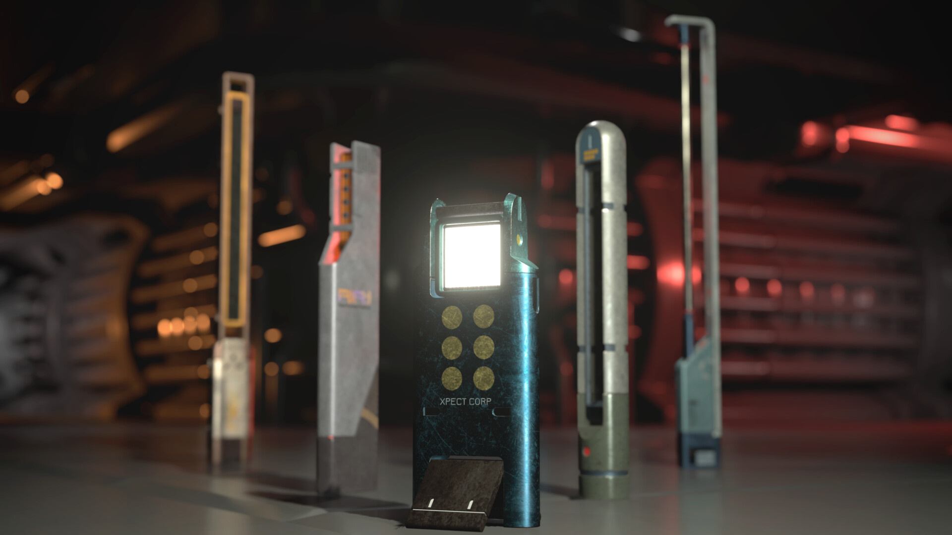 ArtStation - Flashlights project Breach