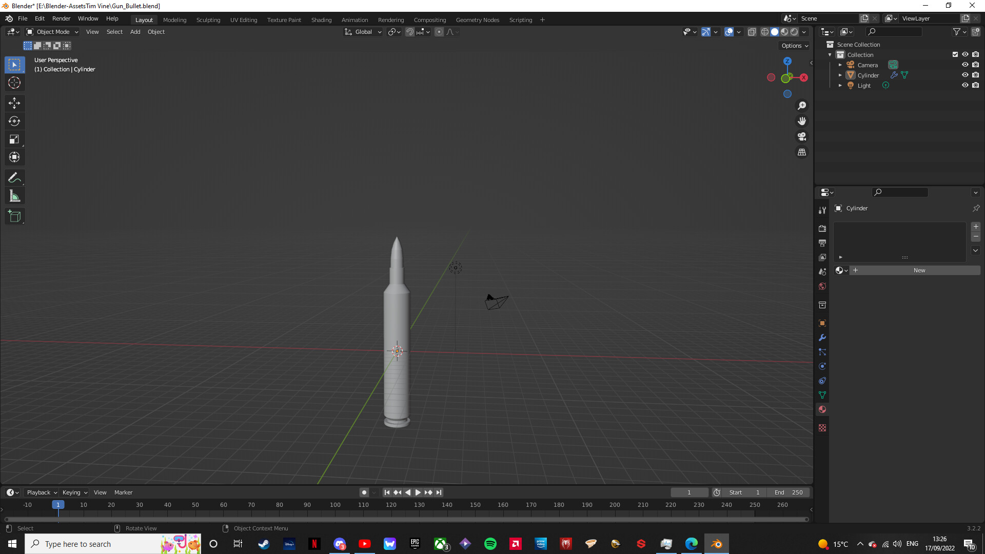 bullet model small