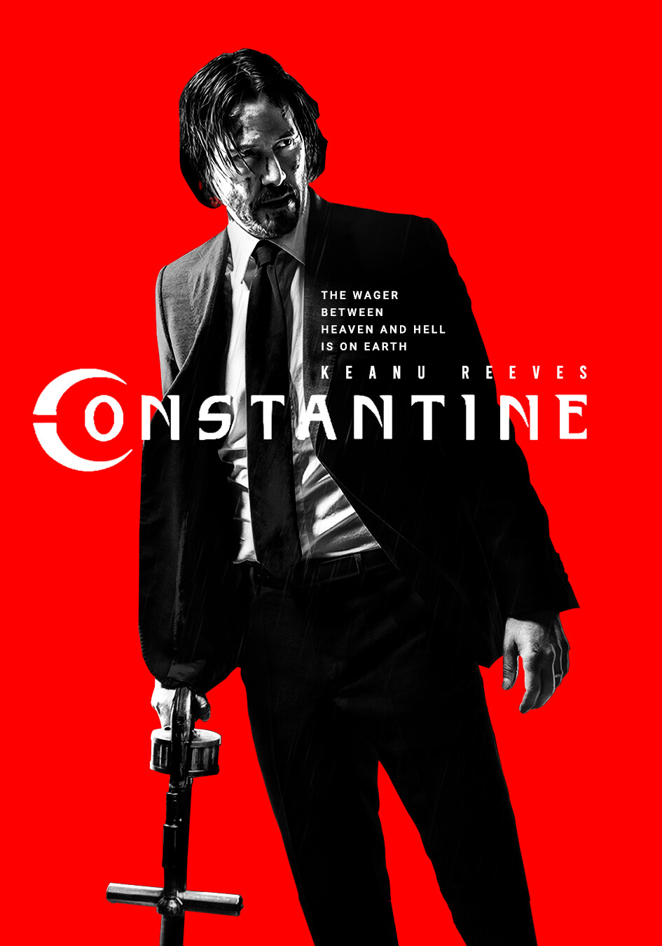 ArtStation Keanu Reeves Constantine 2 poster