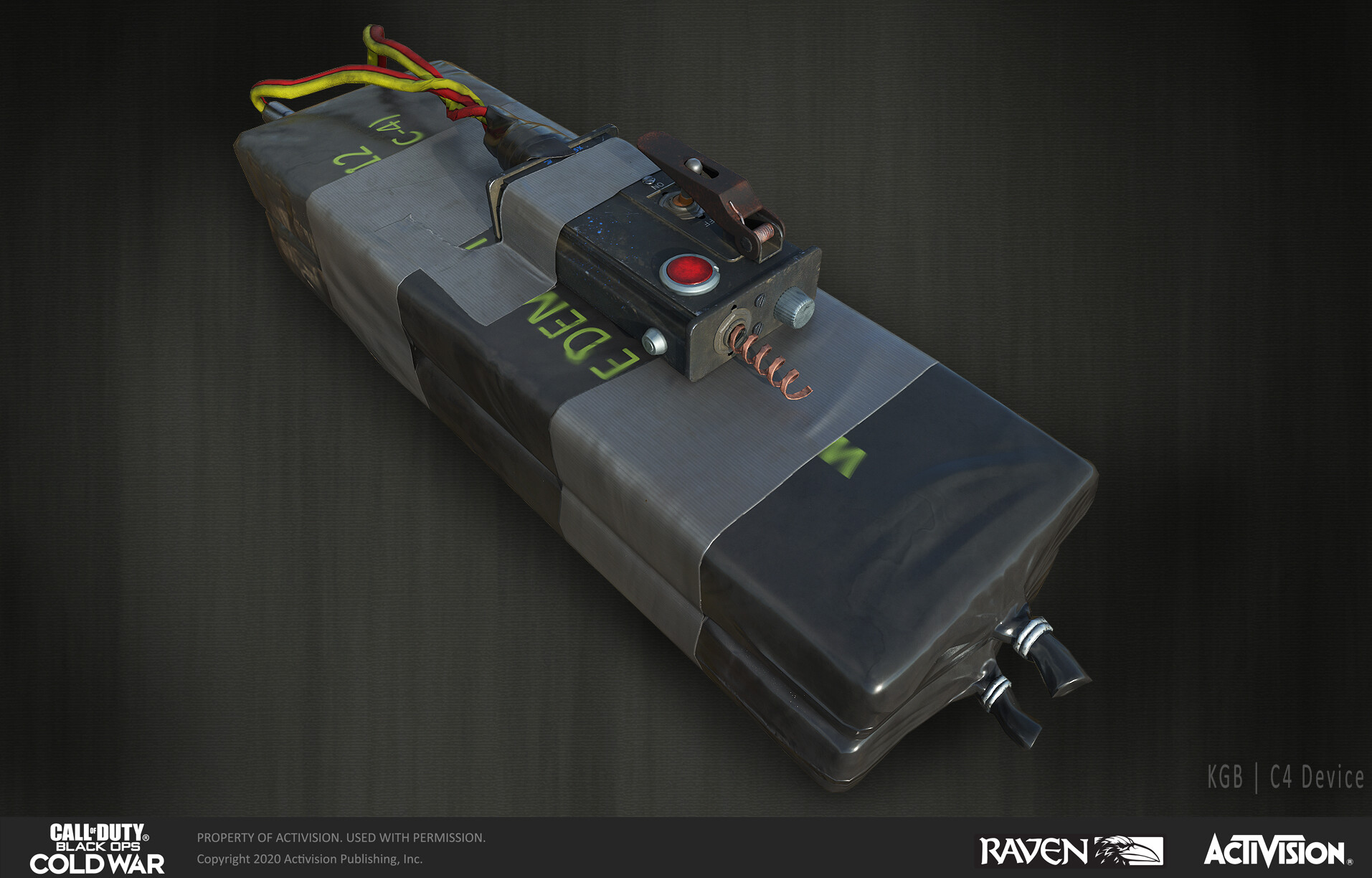 Katie Sabin Call of Duty Cold War Improvised Handheld C4 Explosive