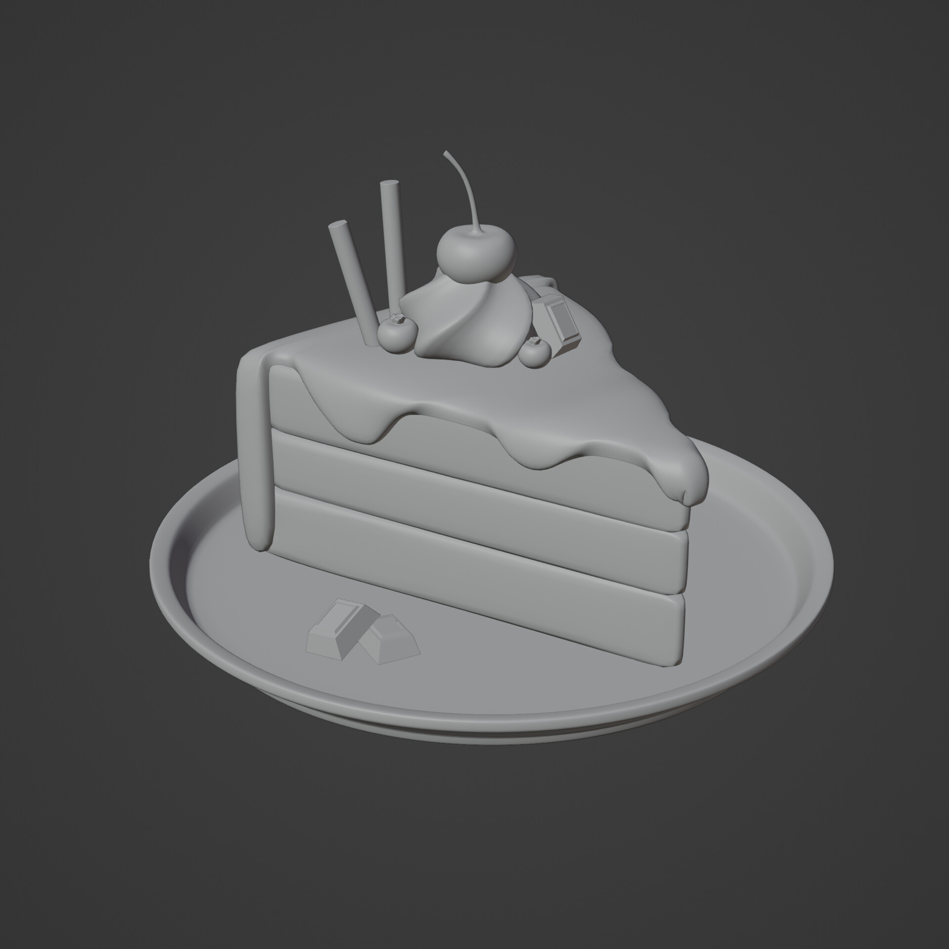 Pink Cake 3d model - CadNav
