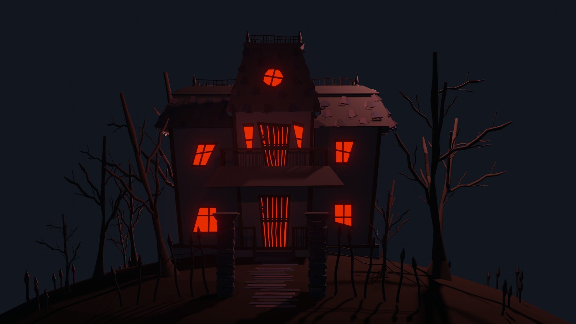 ArtStation Haunted House 2021