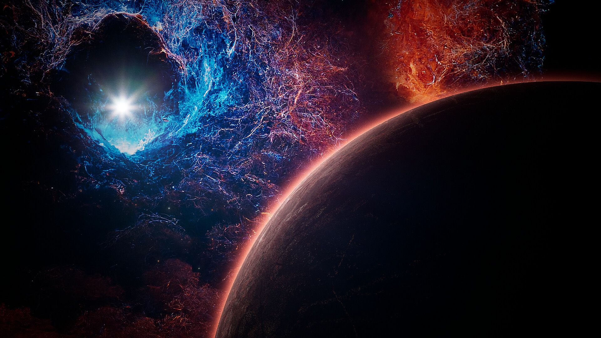 Artstation cosmic fire