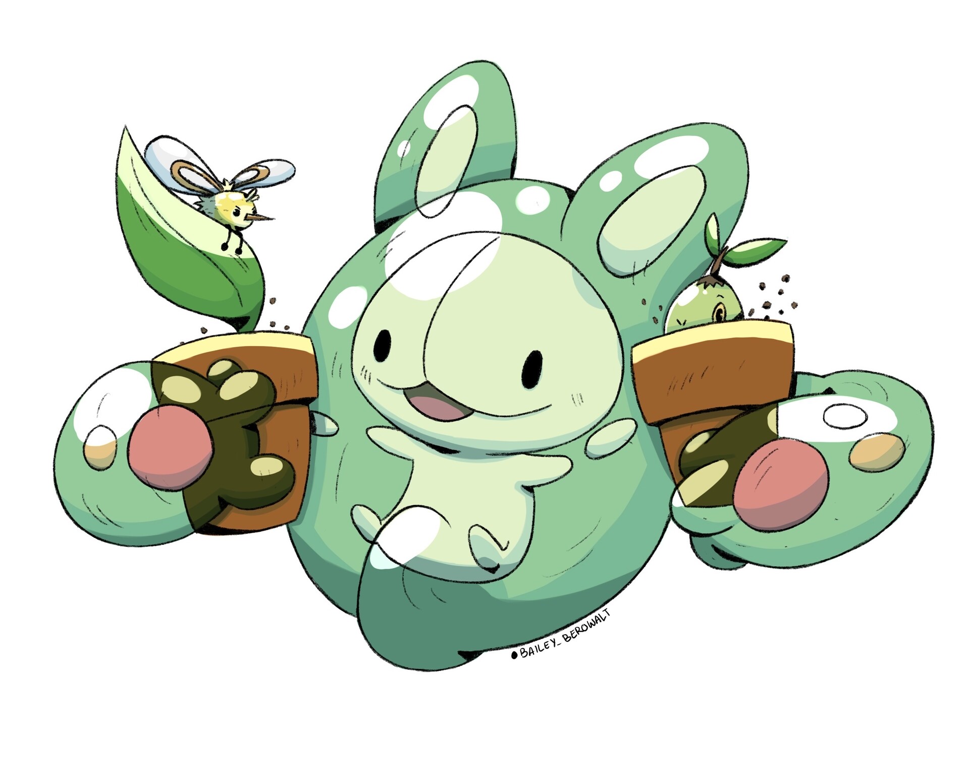 artstation-reuniclus-goes-plant-shopping