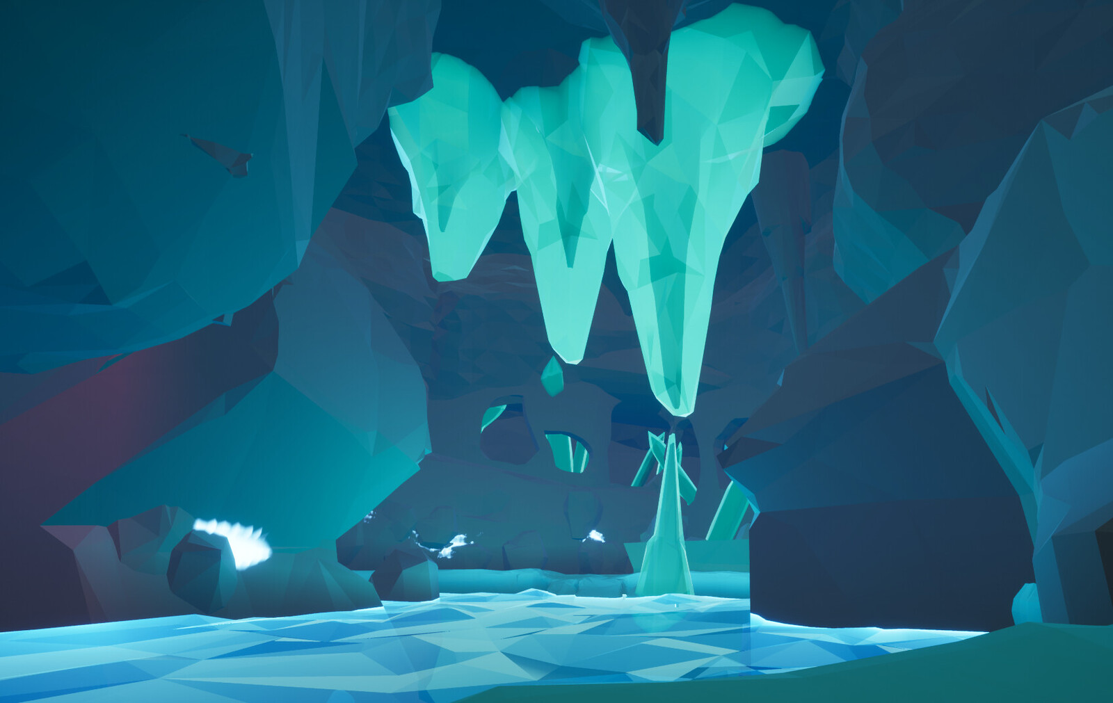 Environments for an unannounced game