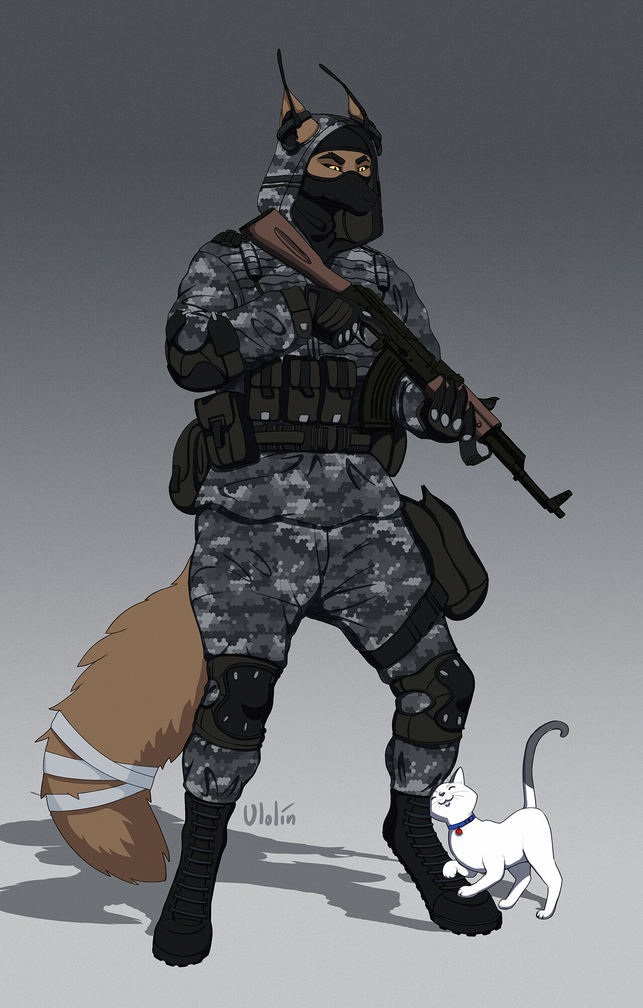 ArtStation - tactical cat