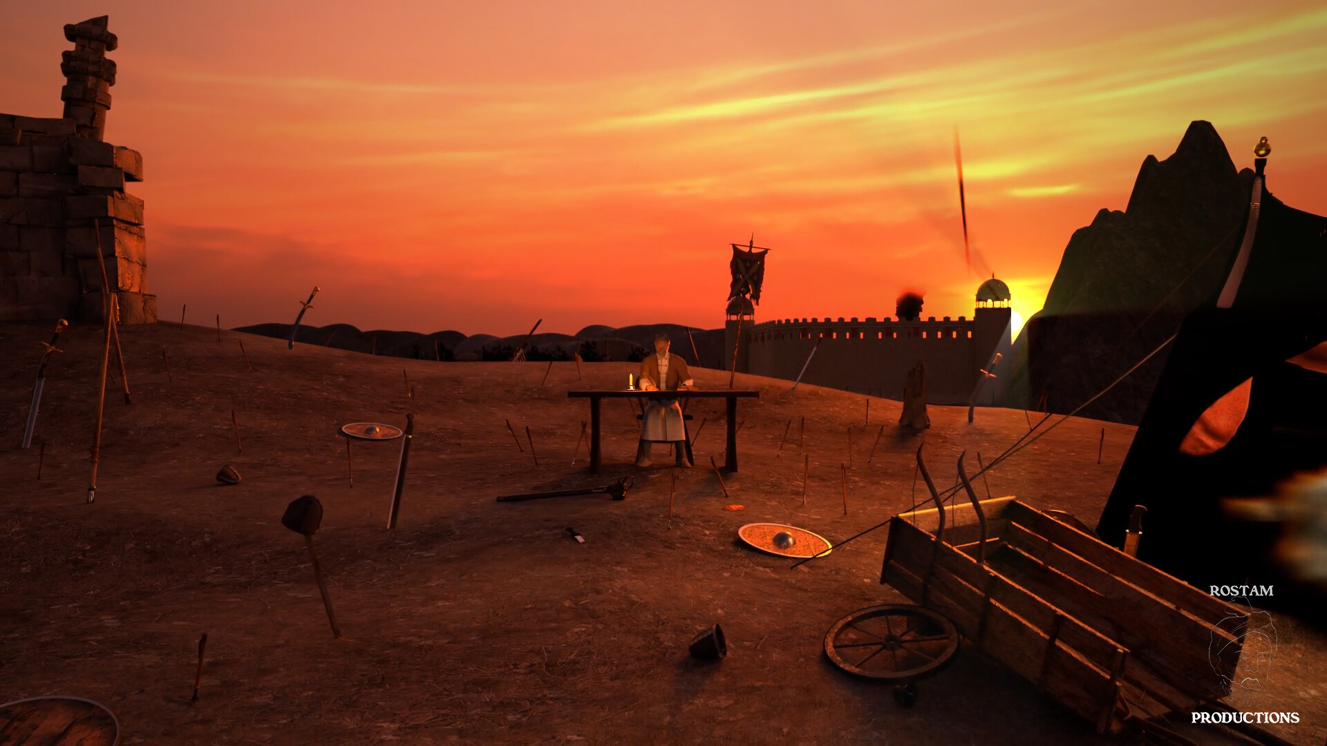 Rostam - Soul and Wisdom: The Life Ferdowsi (Animated Documentary)©