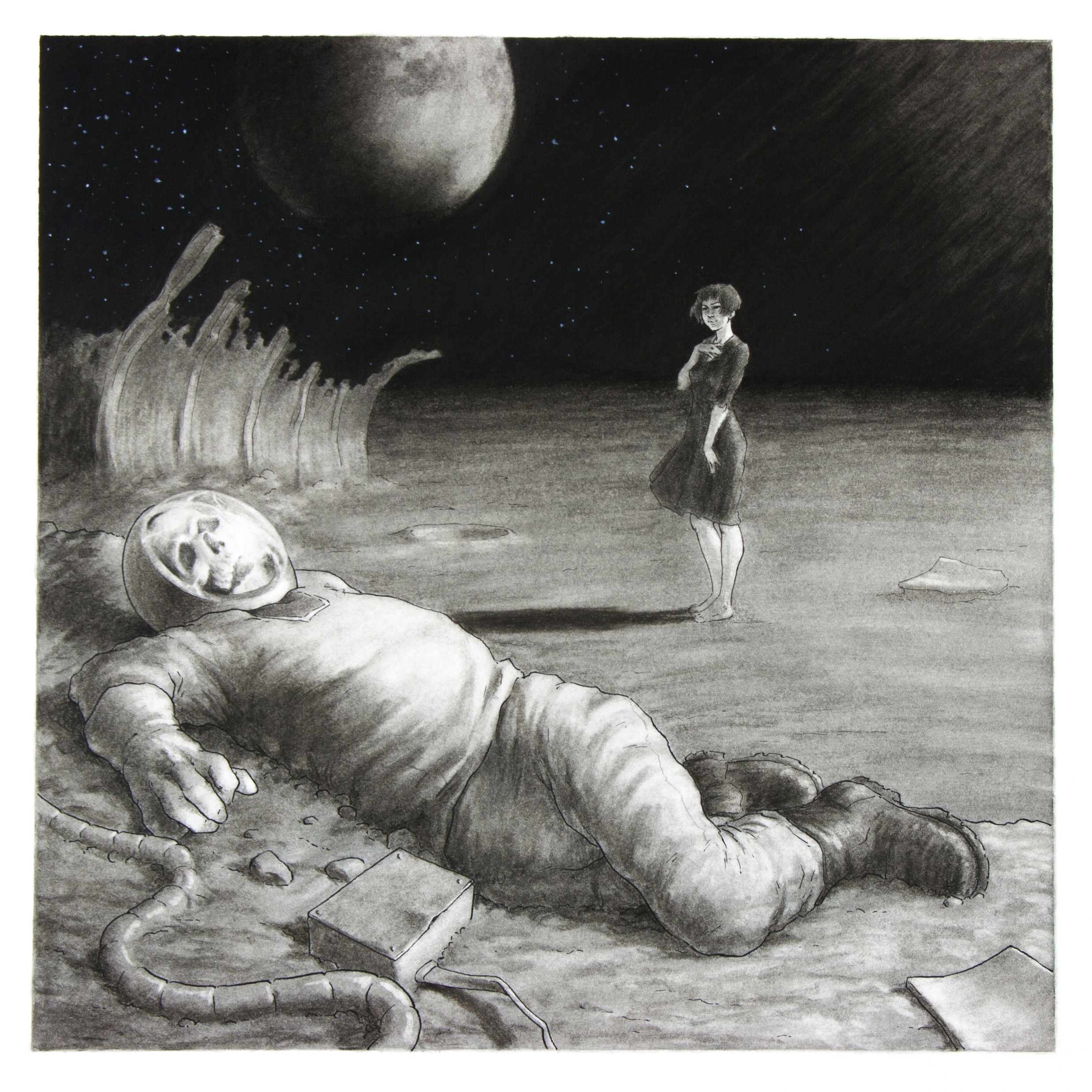 Kit Curry Art Spaceboy