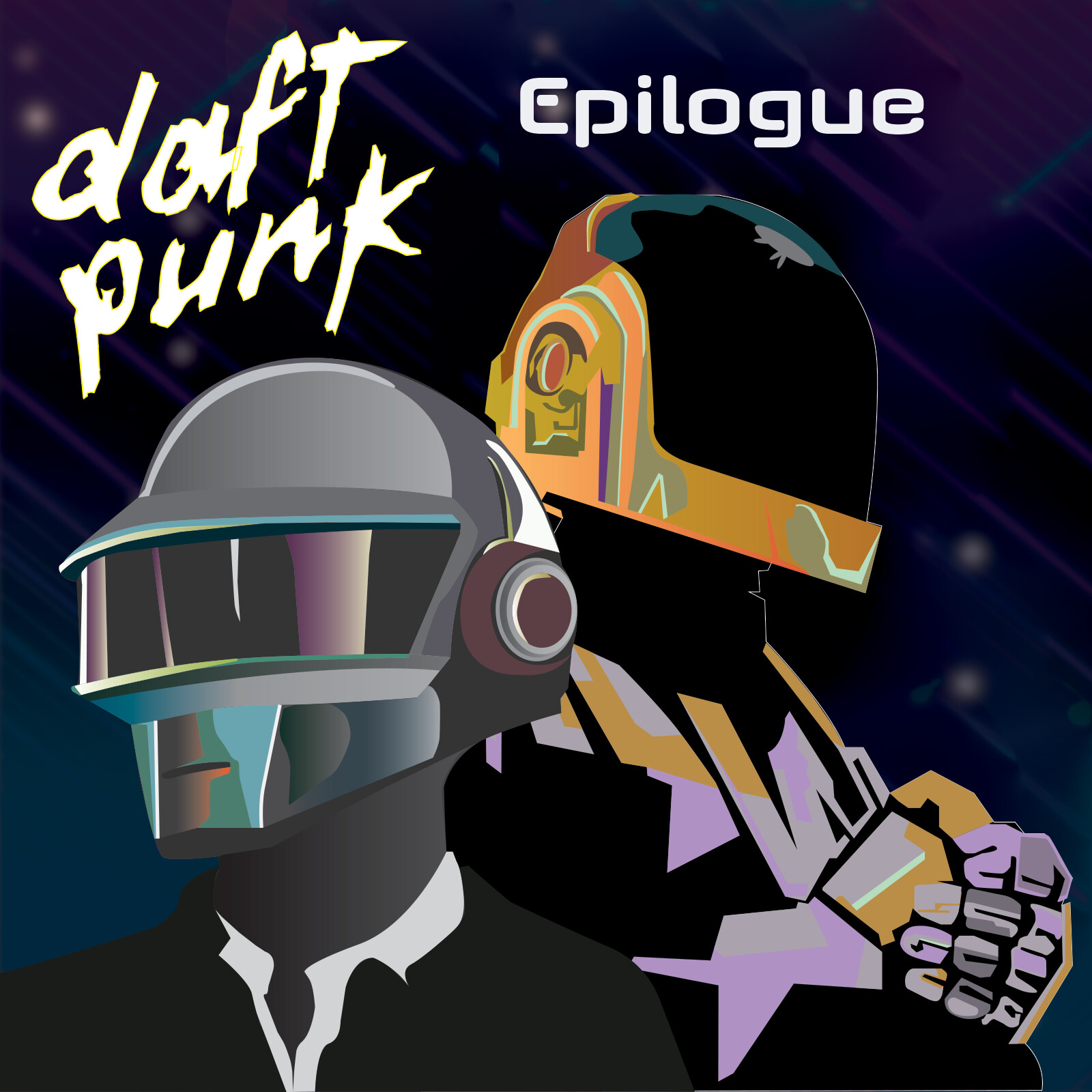 ArtStation DAFT PUNK ALBUM DESIGN AND EVENT POSTER artstation-daft-punk-album-design-and-event-poster