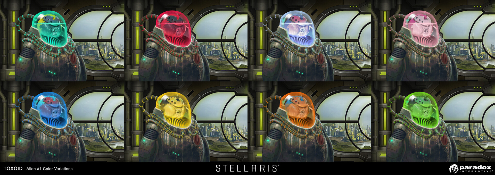 Paradox Development Studio Stellaris: Toxoids Art Blast
