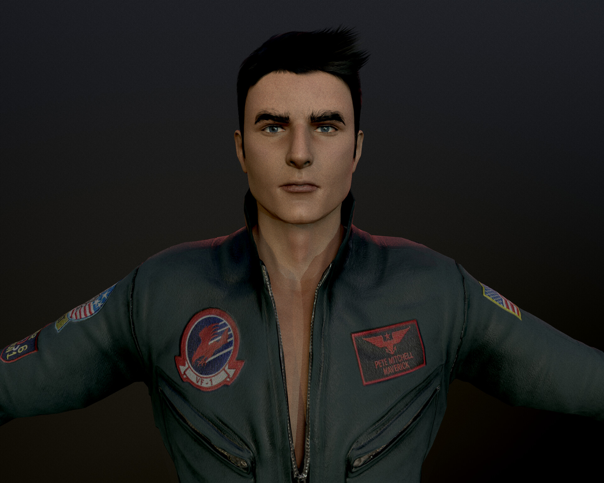 ArtStation - Top Gun: Pete 