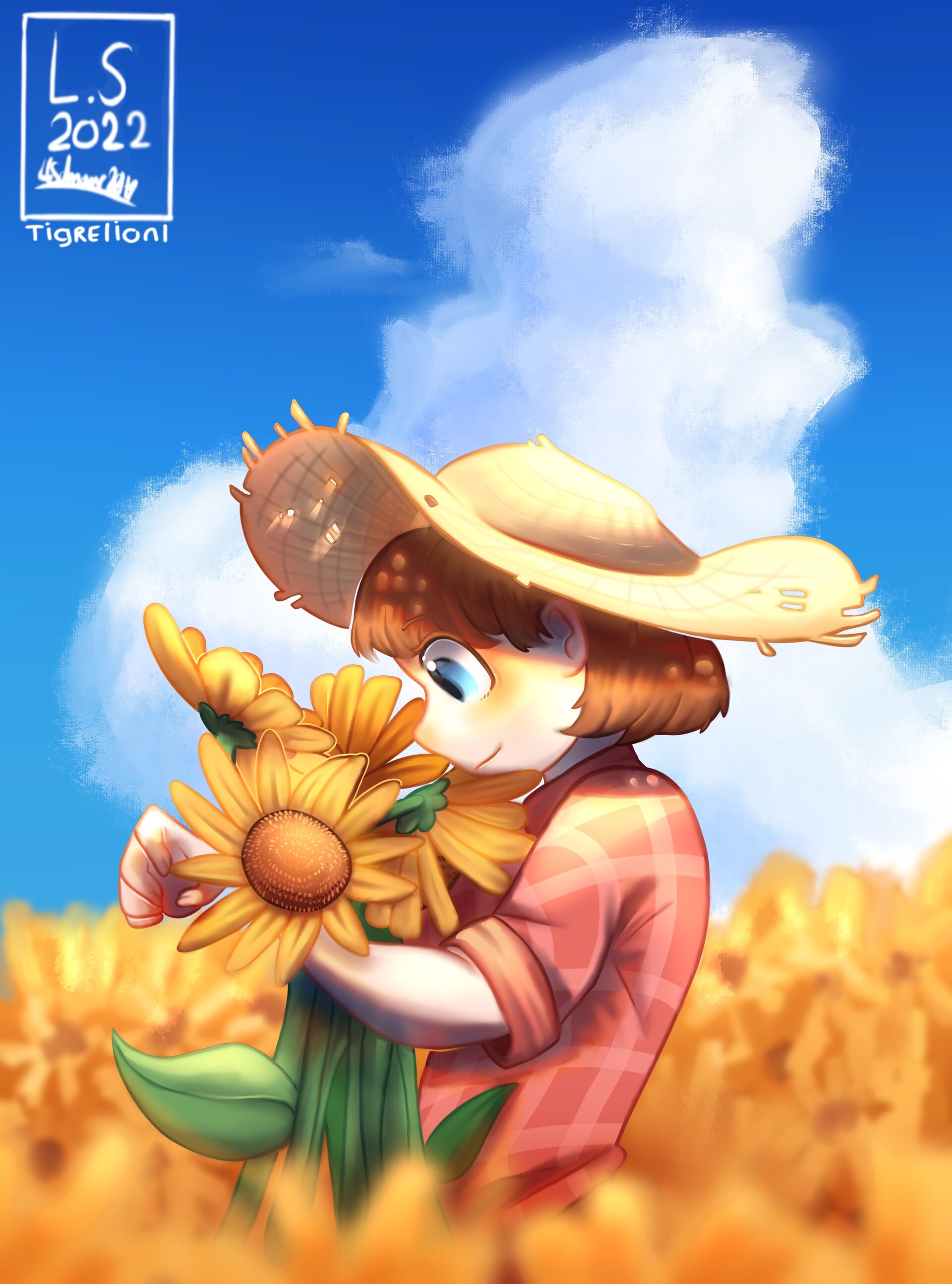 ArtStation - Sunflowers