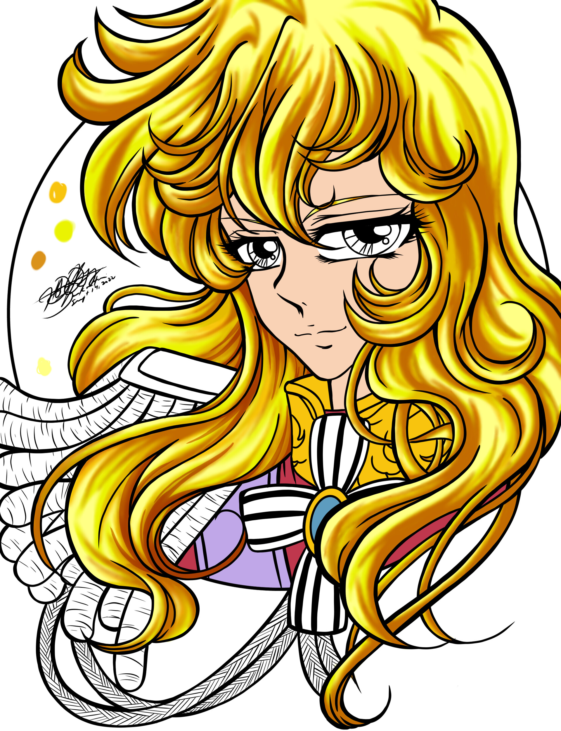 ArtStation The Rose of Versailles Lady Oscar