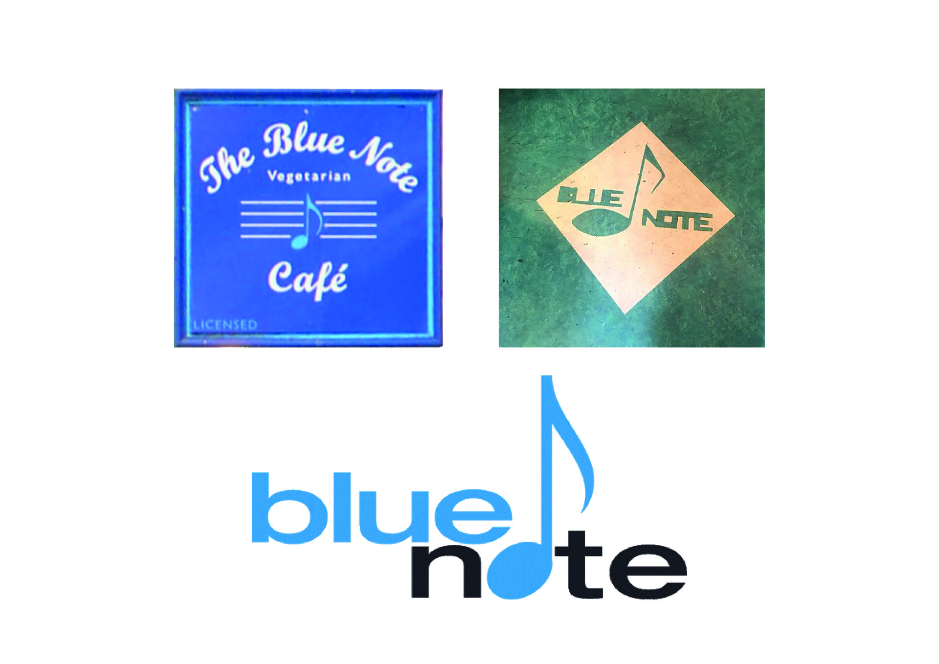 Edward Merrett - Blue Note Cafe Logo Redesign - Version 1
