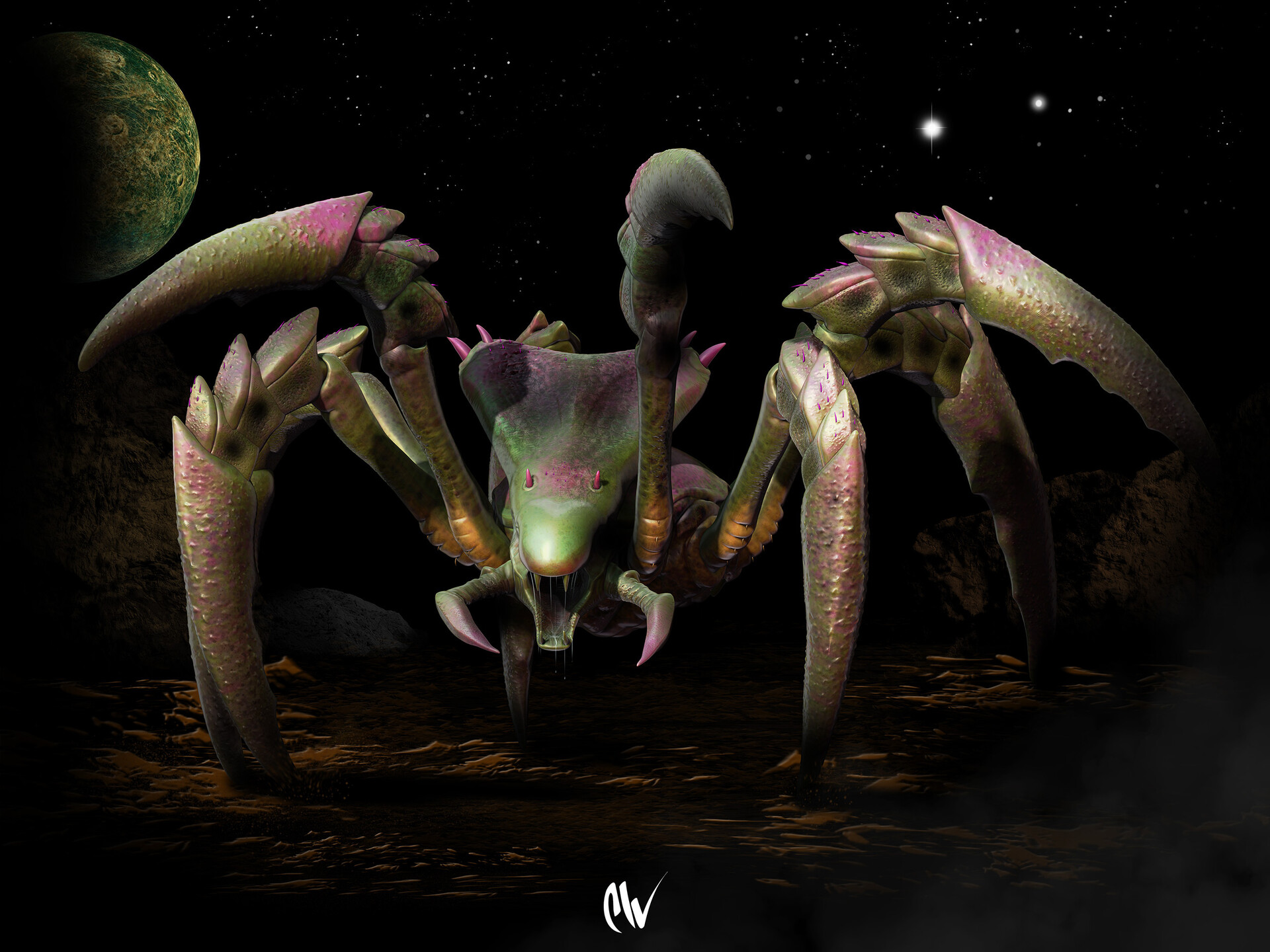 ArtStation - Alien Arachnid