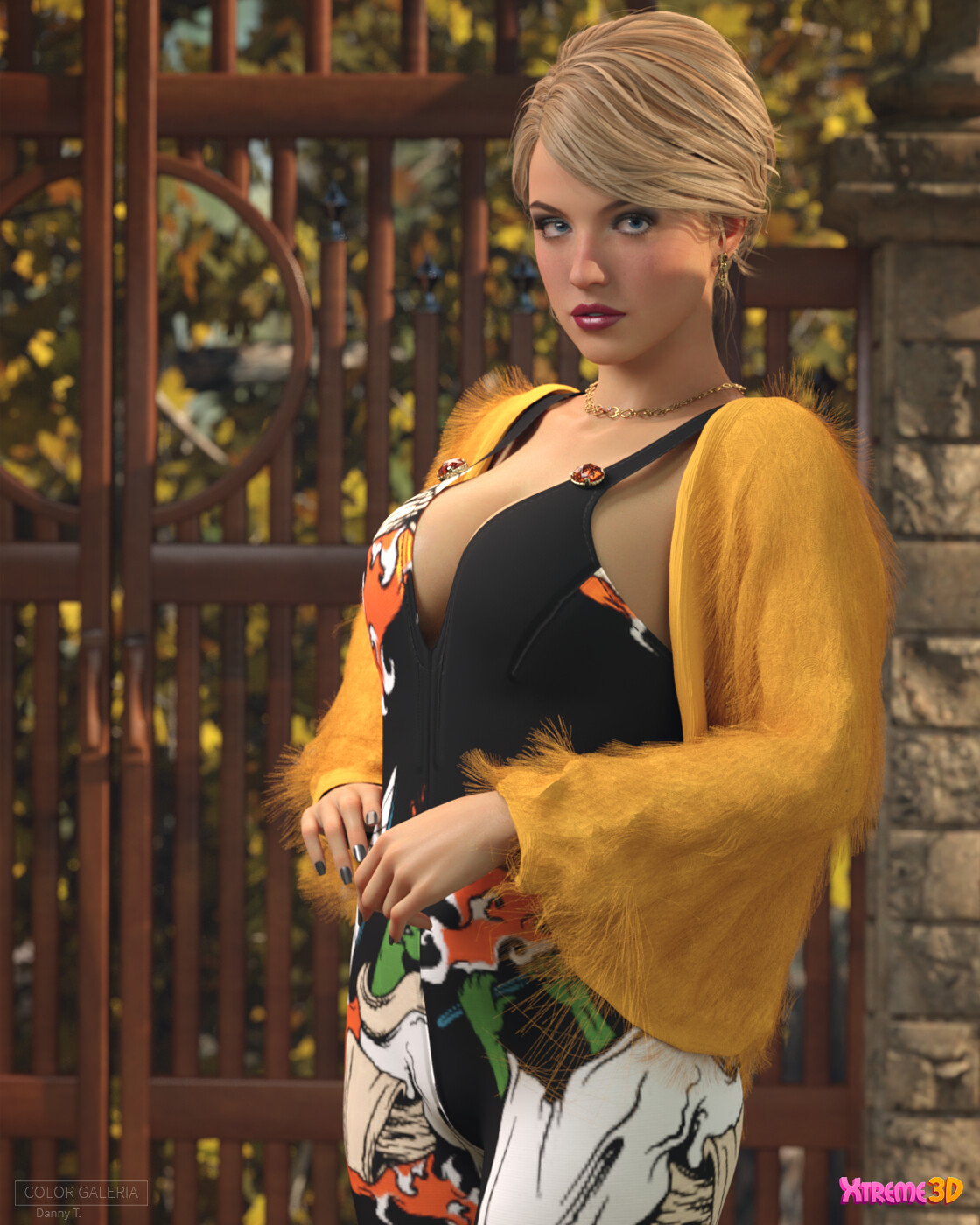 ArtStation - dForce Capri Outfit for G8F by Nelmi