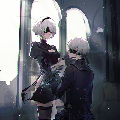 ArtStation - NieR:Automata 月の涙 ArtStation - NieR:Automata 月の涙
