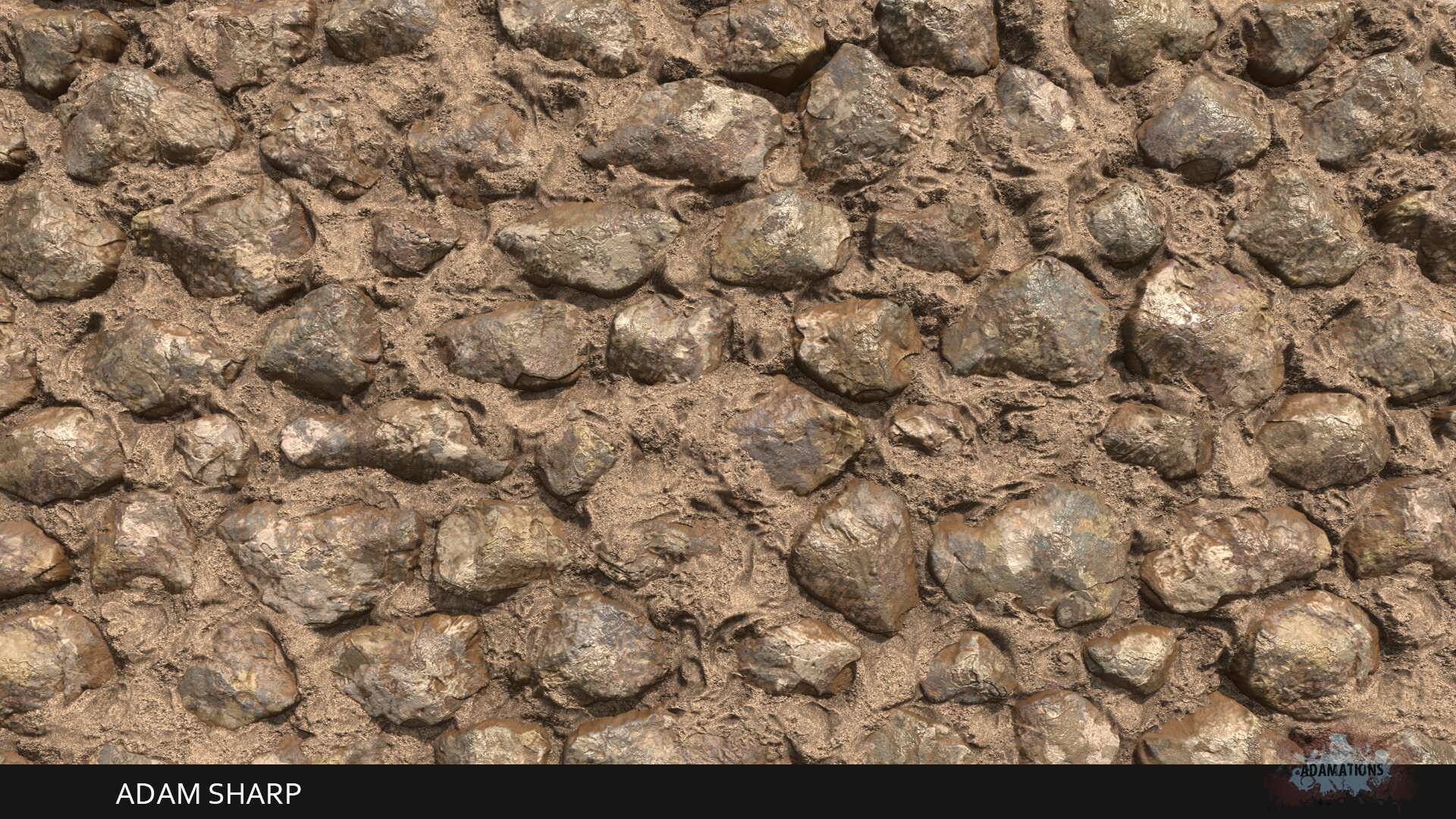 ArtStation Stone Wall material