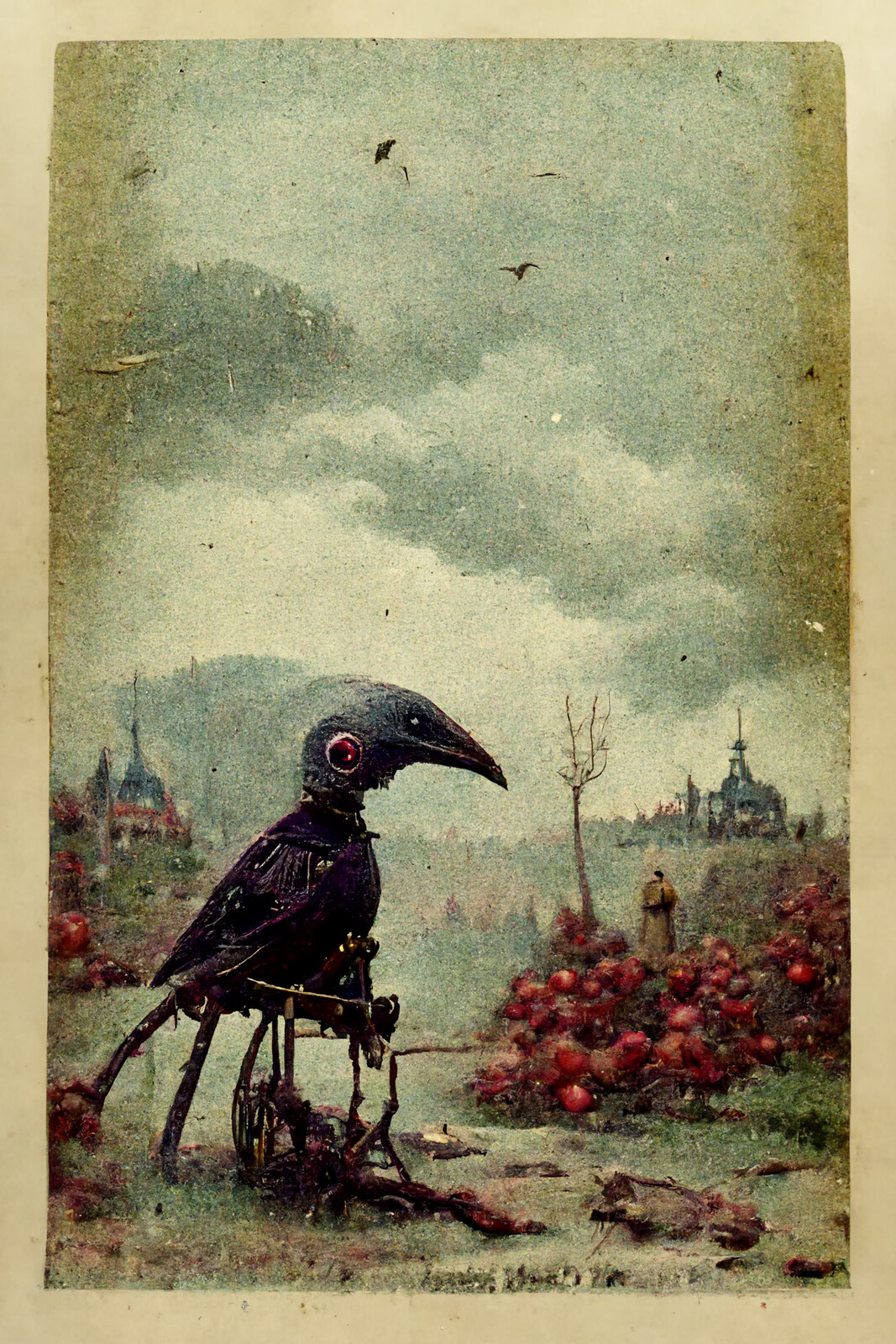Disabled Animals On Vintage Postcards #27 | The Second Raven