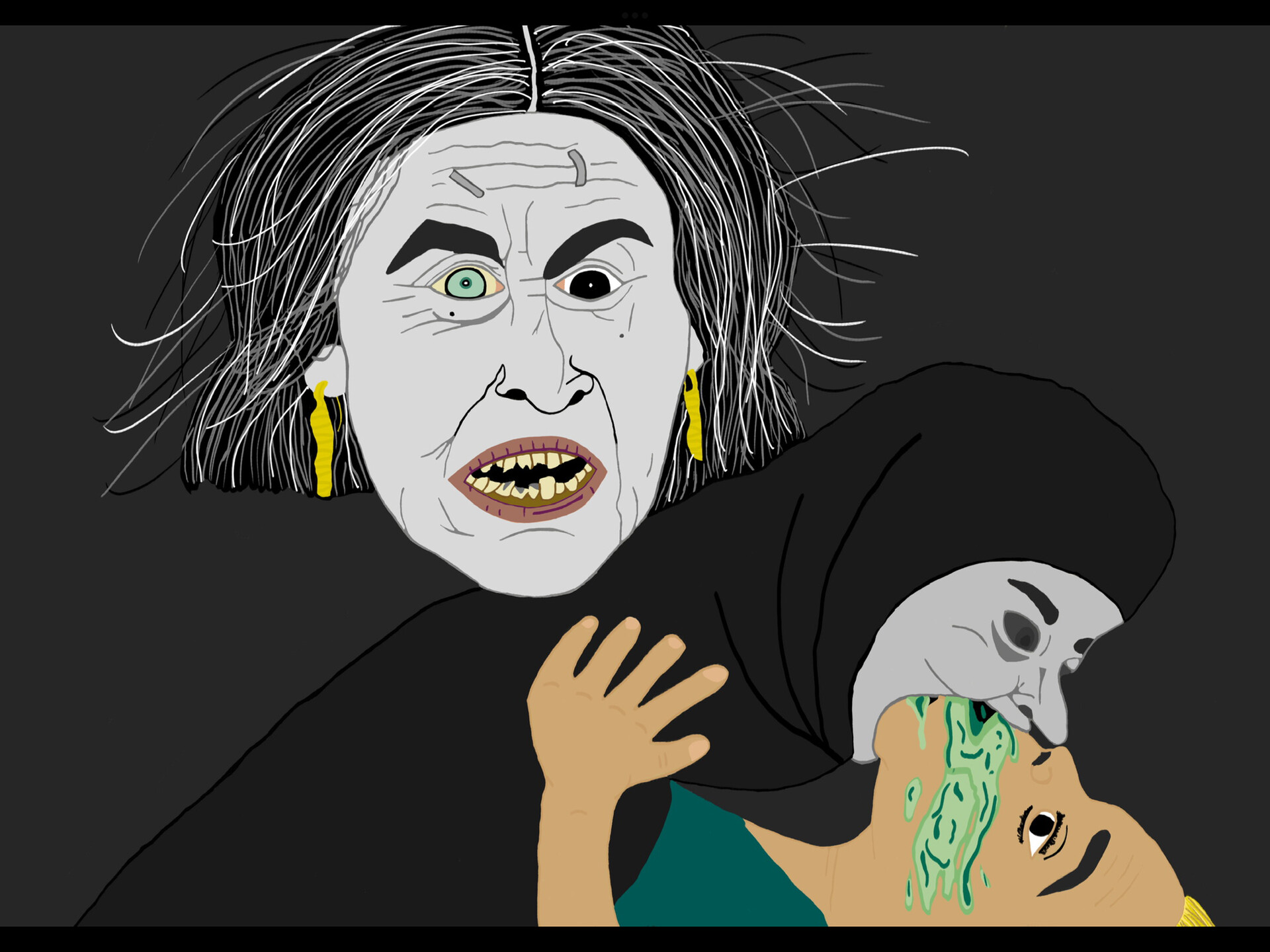 ArtStation Drag Me To Hell artstation-drag-me-to-hell