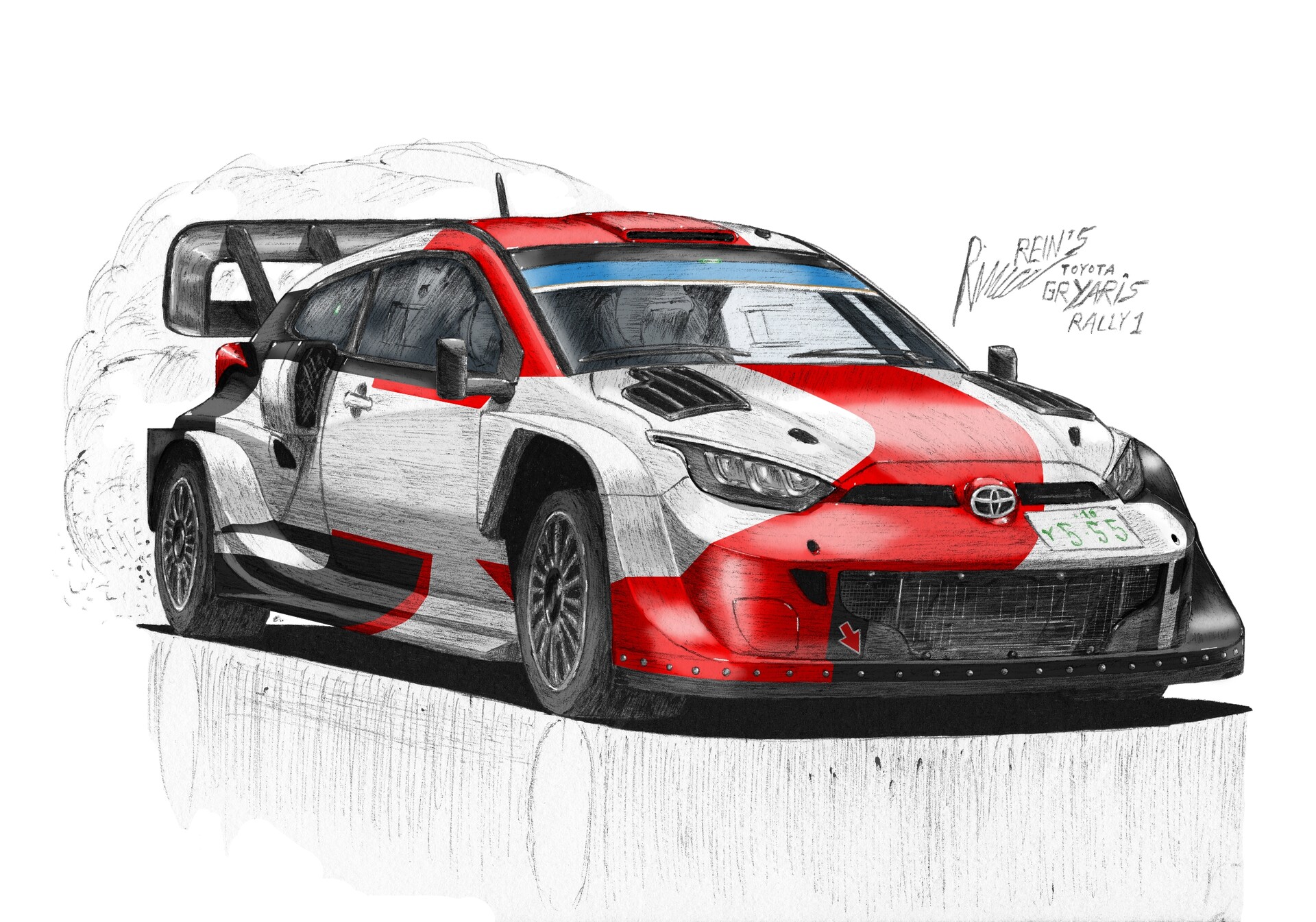 Toyota gr Yaris WRC