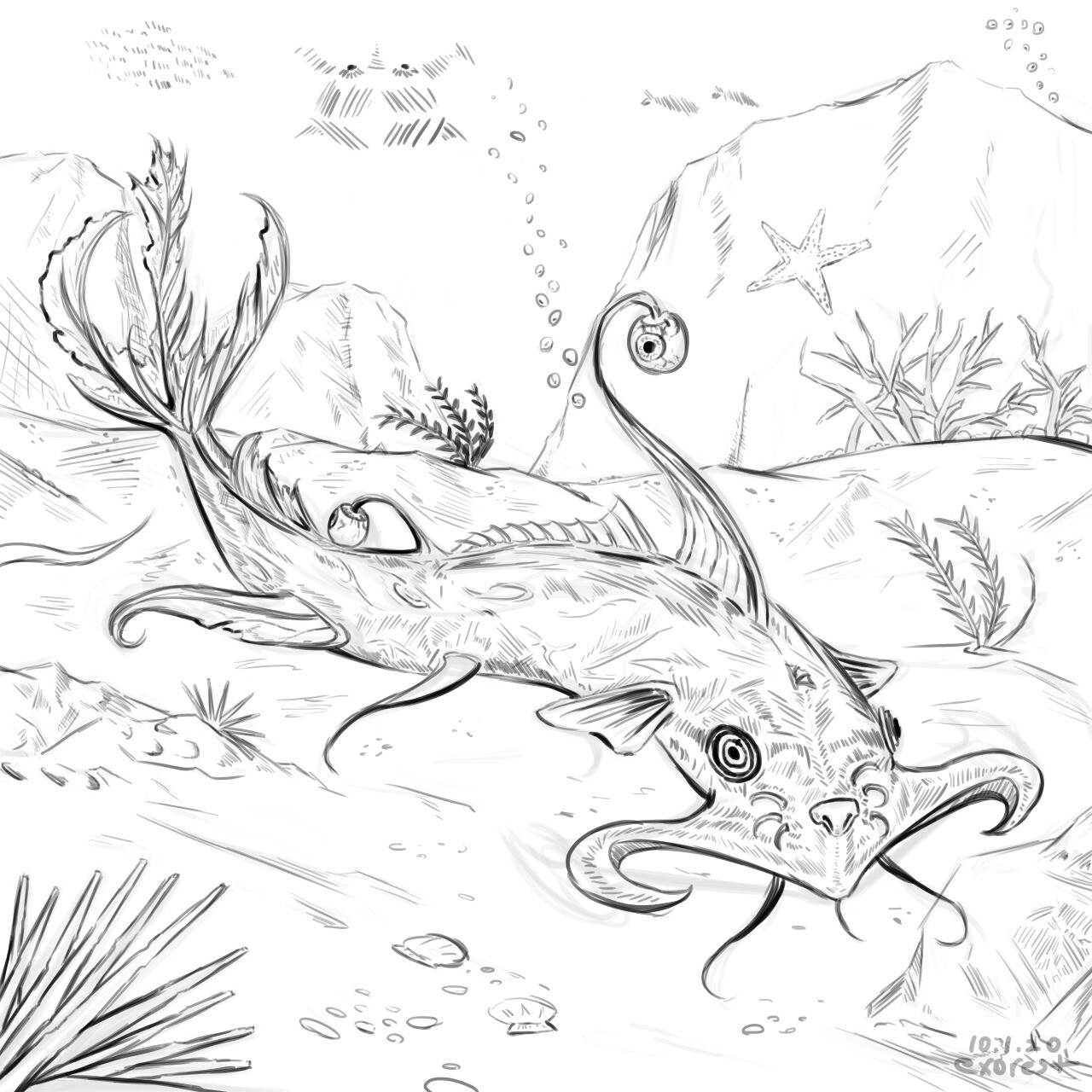 Drawing by Bahadır Atcı