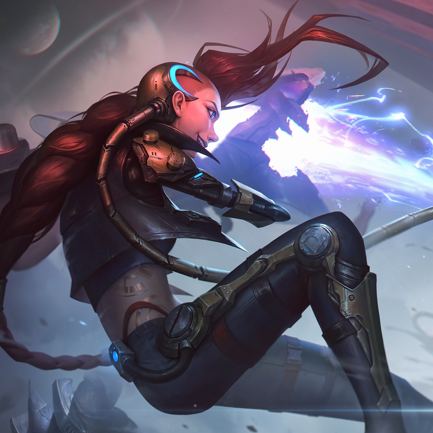 YYLoooong League of Legends Odyssey jinx splash art for ggac
