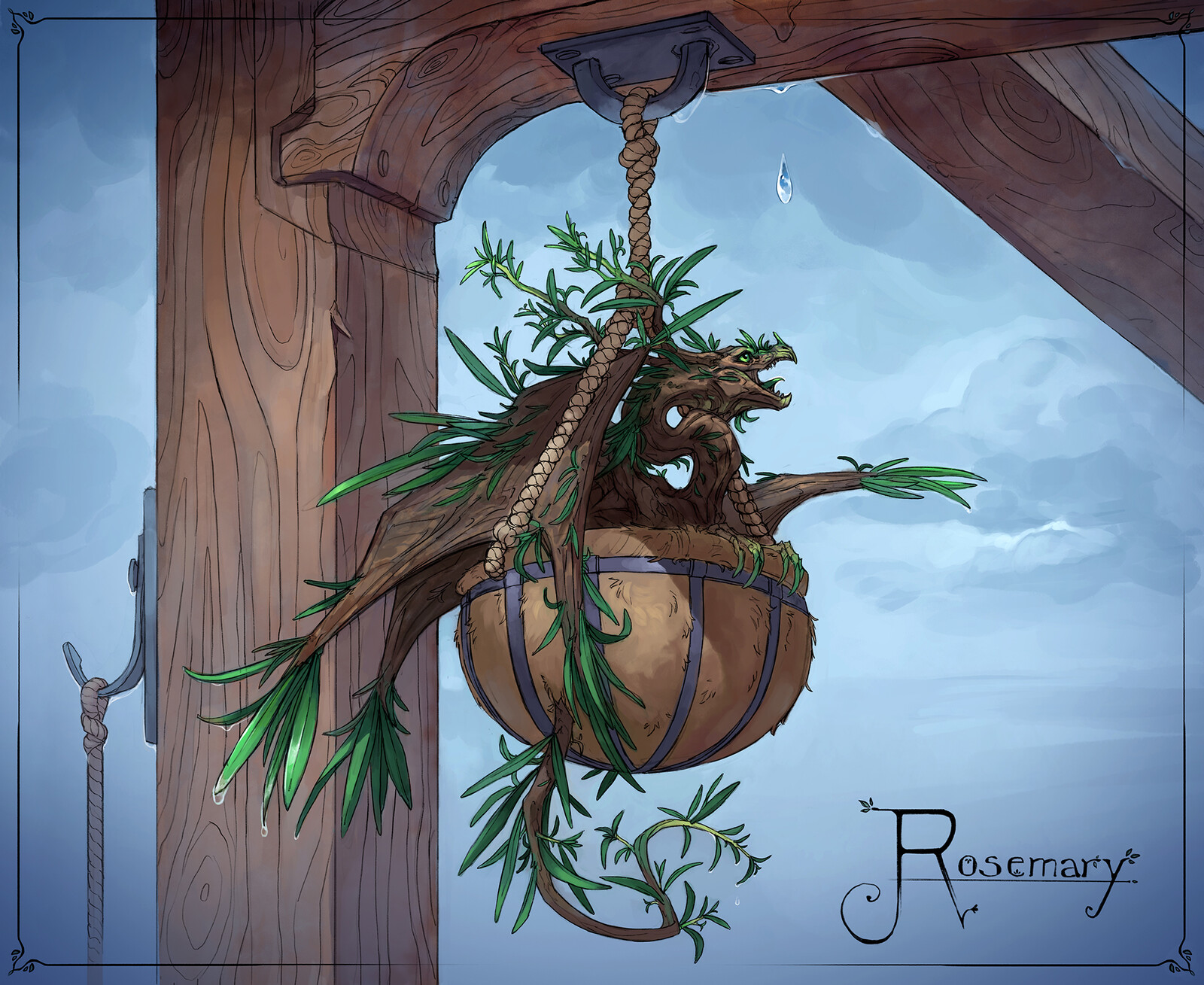 Herbal Dragon - Rosemary