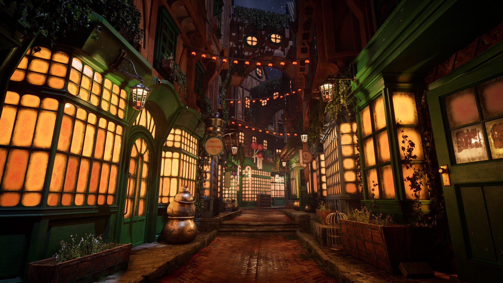 ArtStation Fantasy Tudor Alley UE5