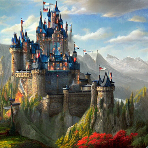 Fantasy Castles part 1, castle art 