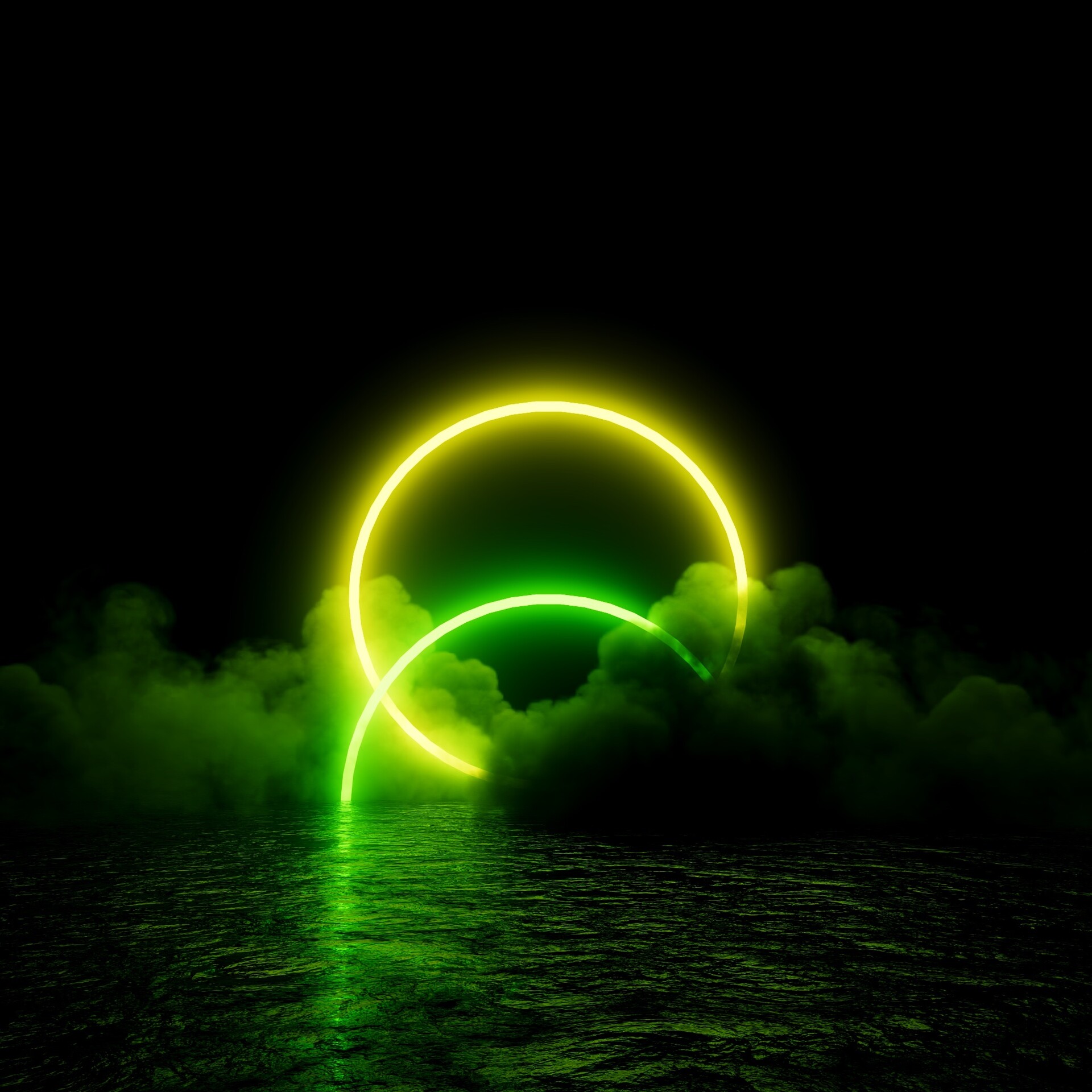 TONG HUI CirGlow Abstract