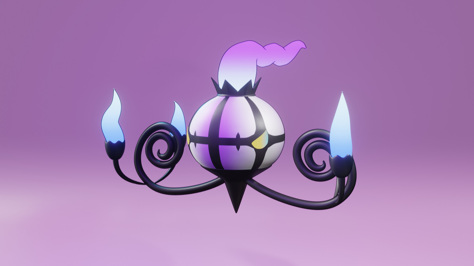 ArtStation Chandelure Pokemon
