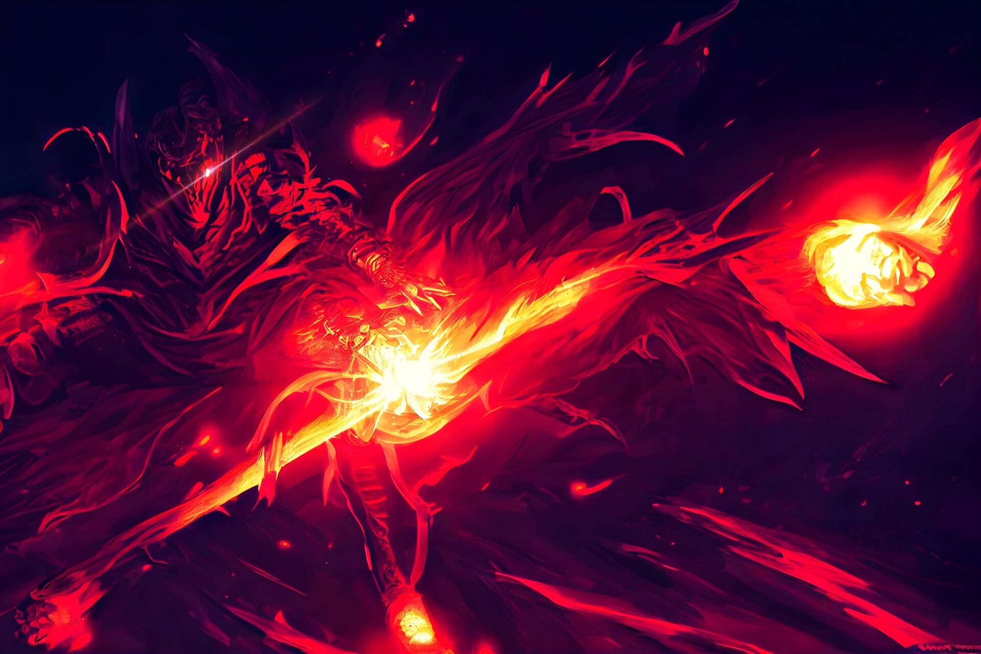ArtStation Ninja Demon God (Hellfire)