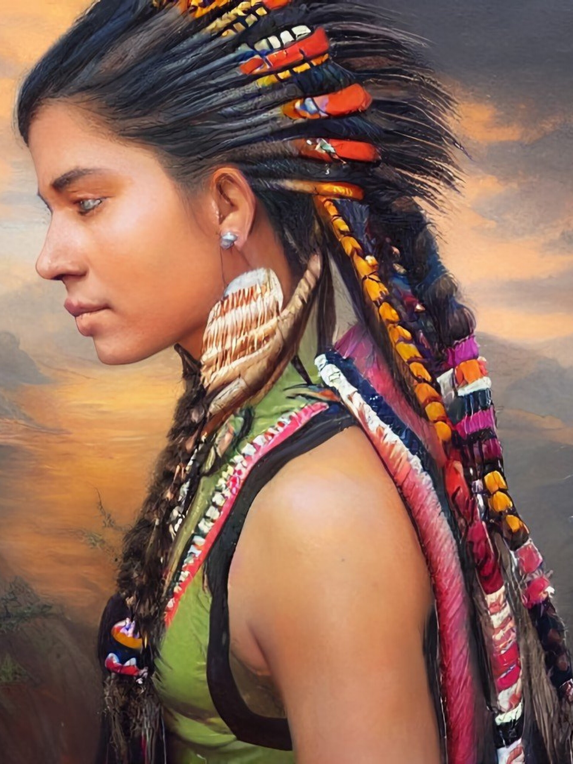 17 Interesting Native American Hairstyles to Inspire You