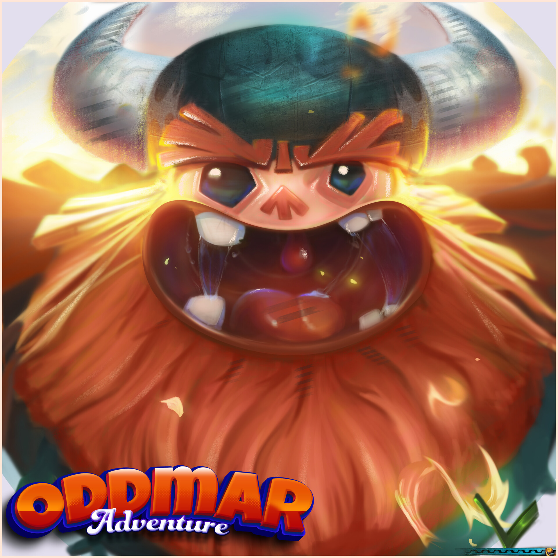 ArtStation OddmarVikGameLogoDesign Fanart