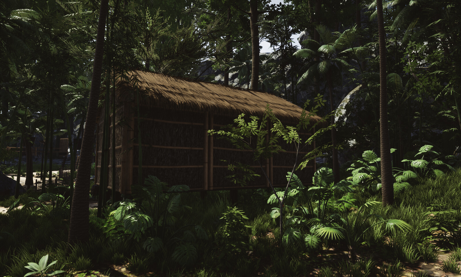 BurningLands huts