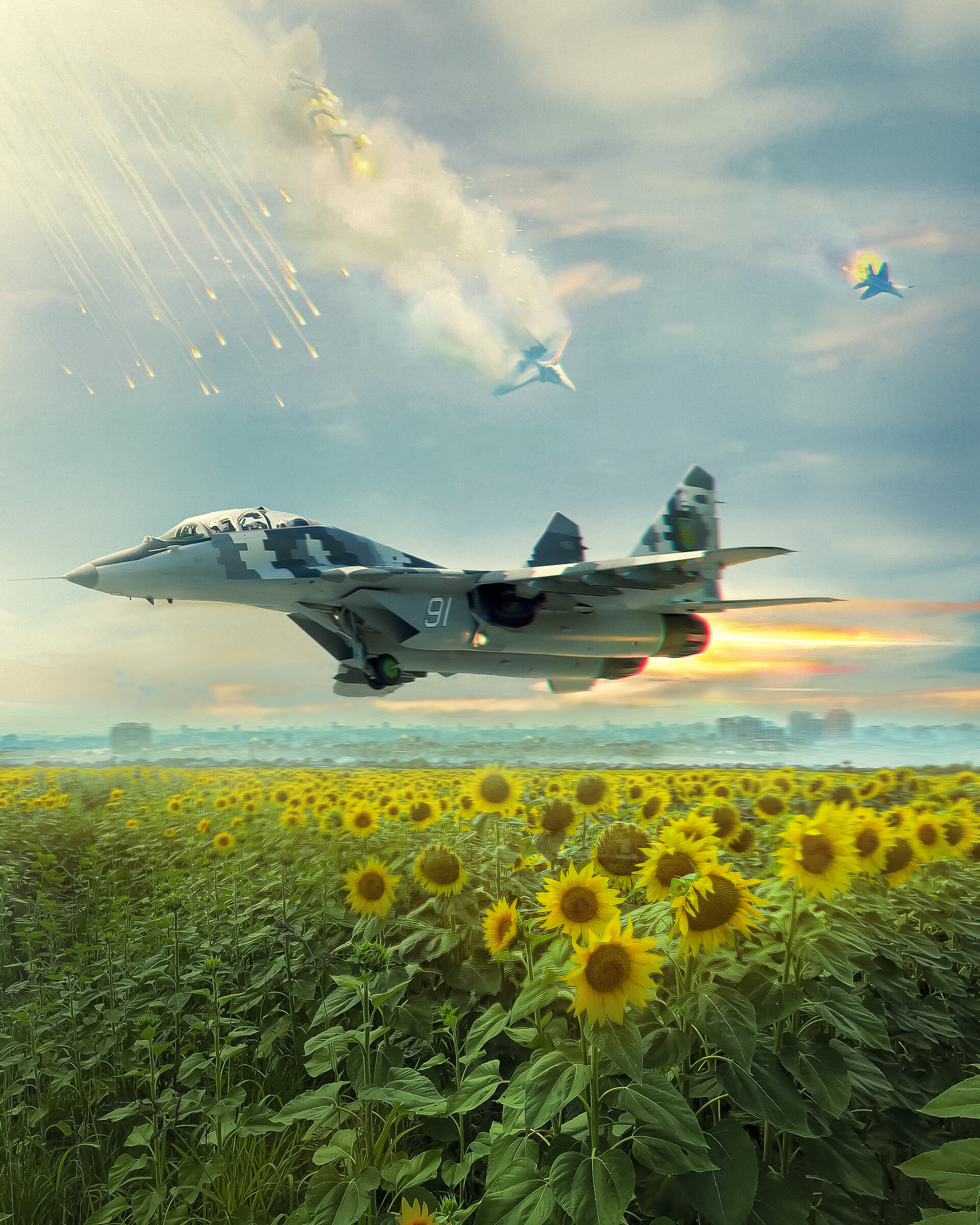 ArtStation - Привид Києва/Ghost of Kyiv
