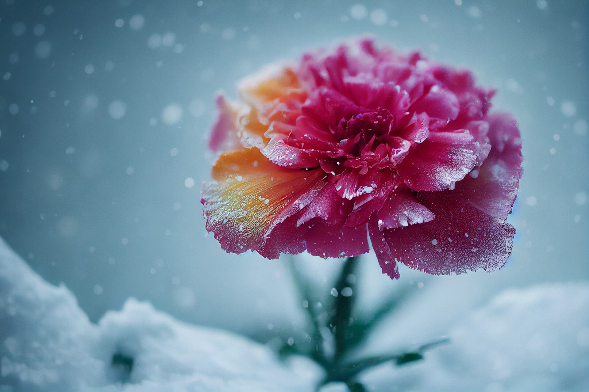 Frozen Flowers Carpet – Tibia Fanart