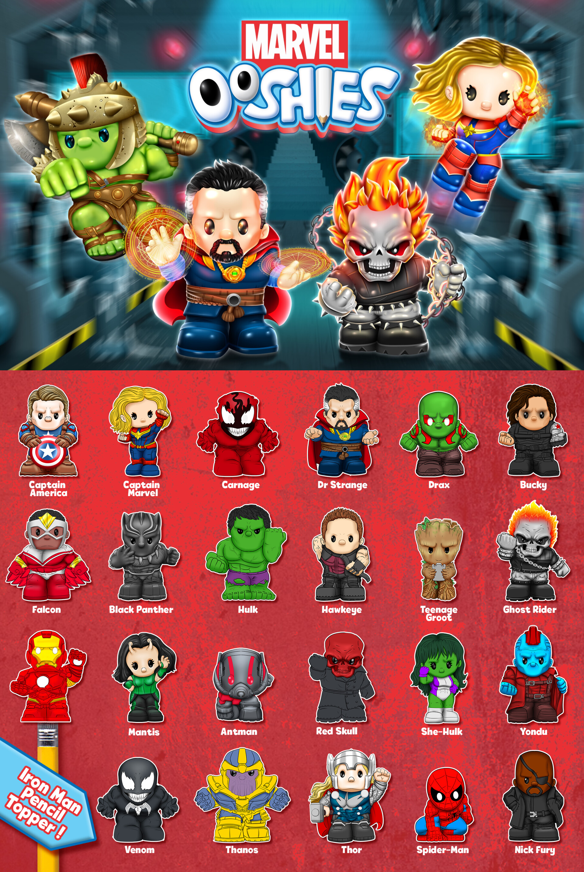 All marvel ooshies store