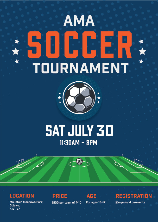 ArtStation AMA Soccer Tournament Poster