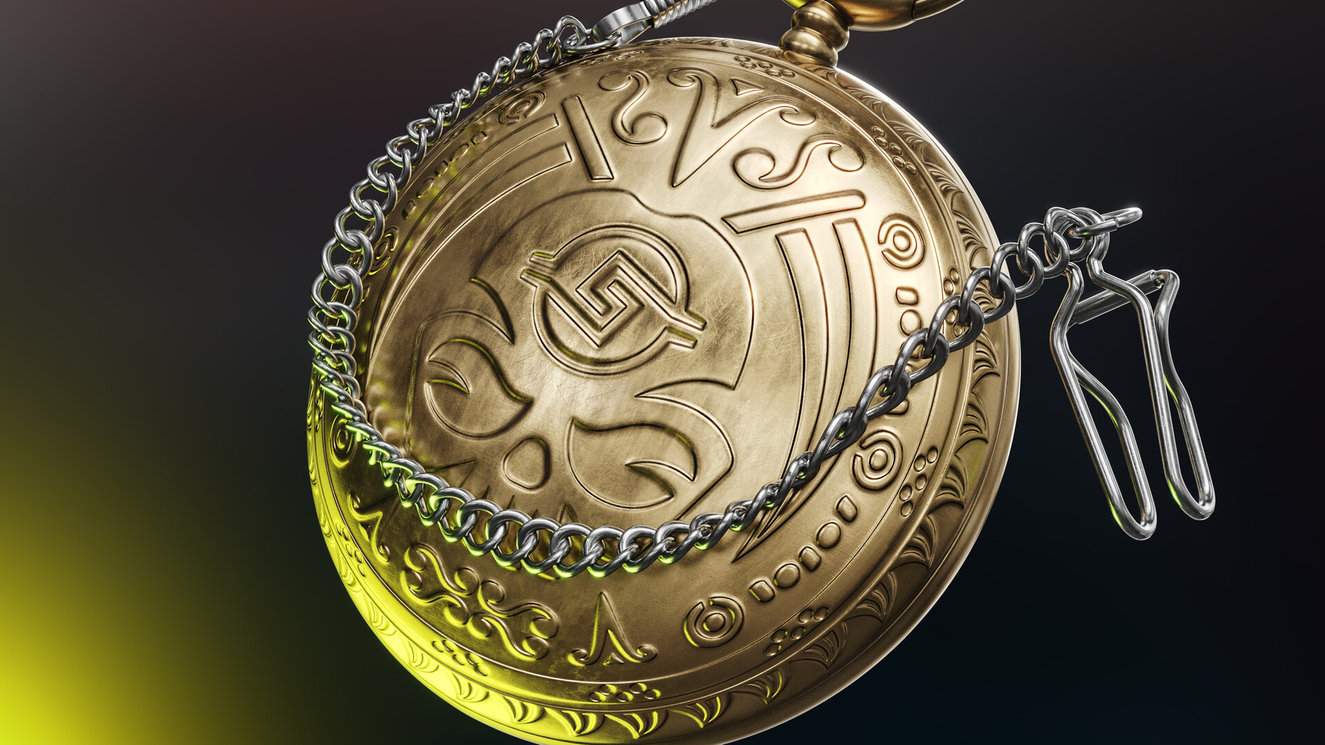 ArtStation REAPER POCKET WATCH