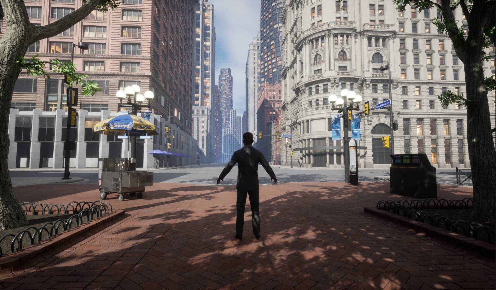 City environment design, test version