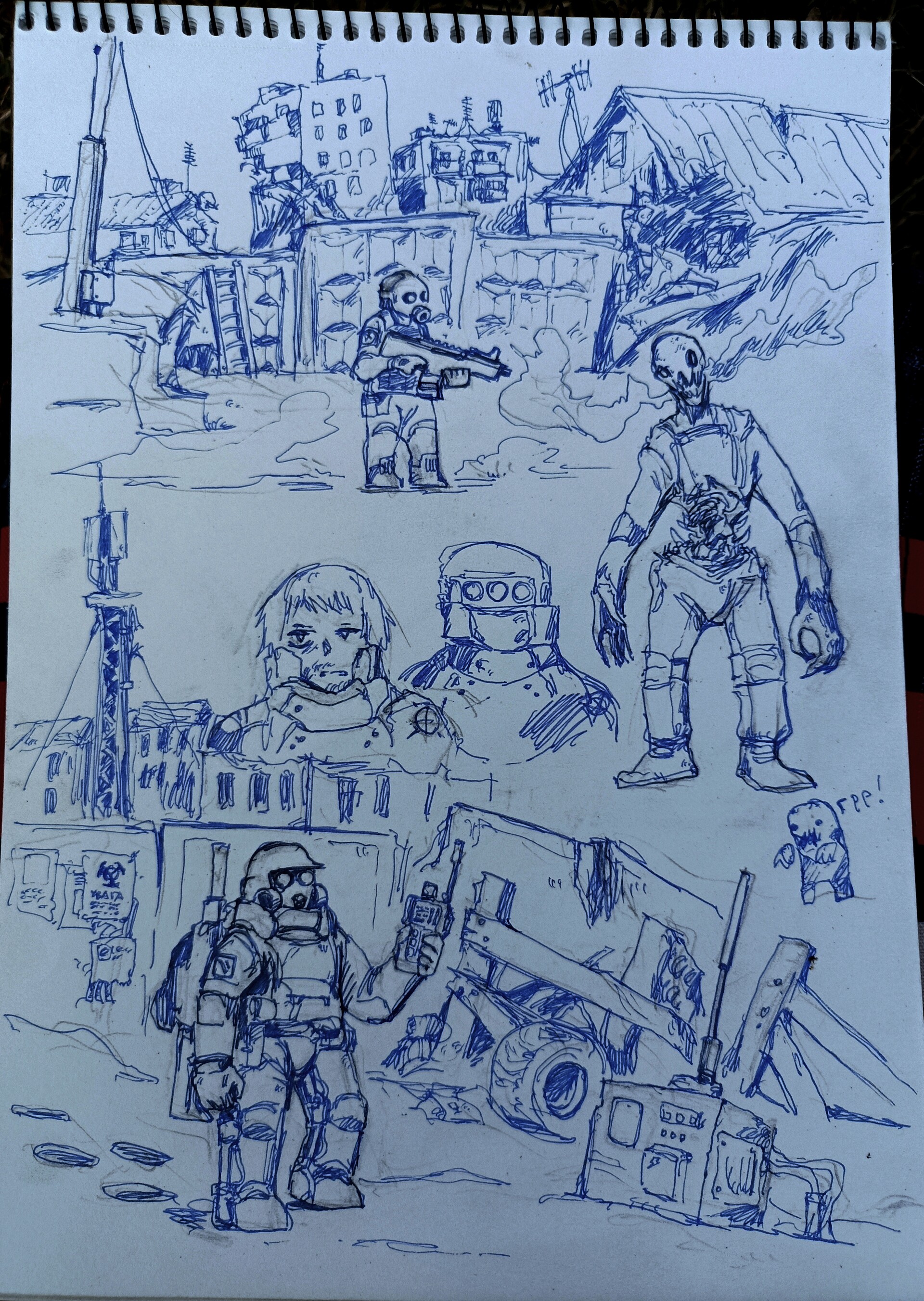 ArtStation - скетчбук 26.09.22